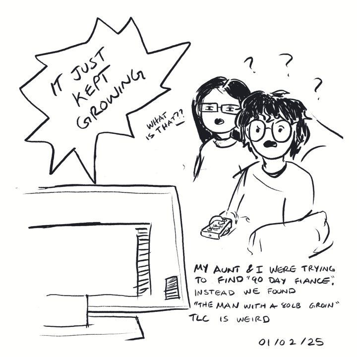 A comic about being confused with what we were&nbsp;seeing